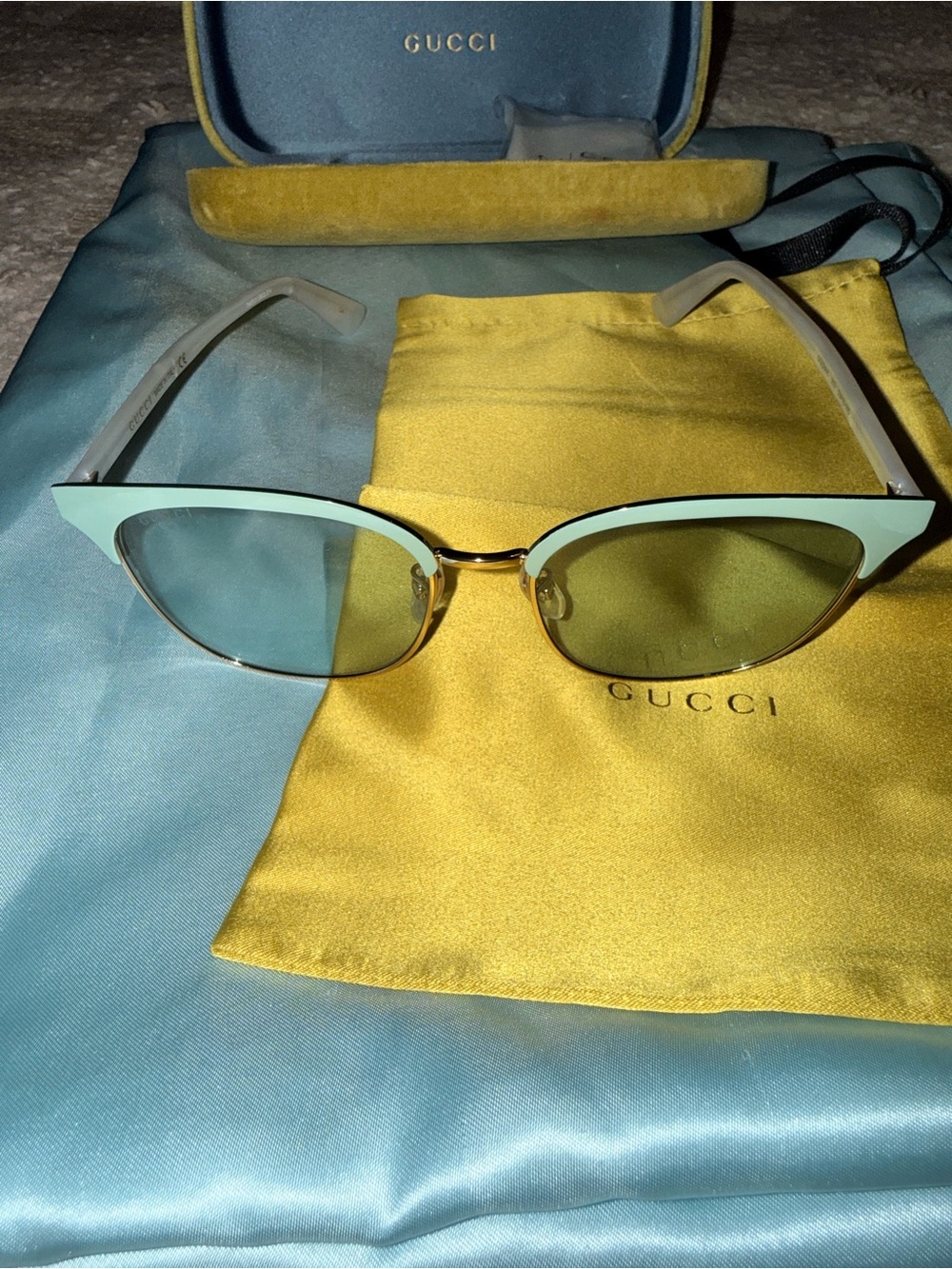 Gucci Clubmaster Women’s Sunglasses - Picture 3 of 9